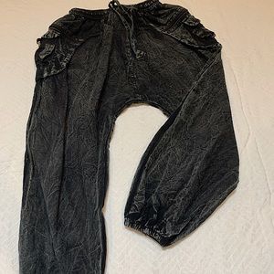drop crotch pants/ hippie pant